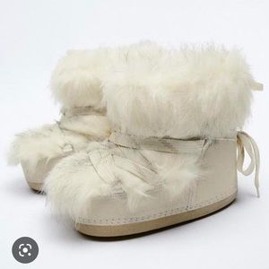 apres ski boots zara